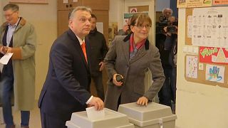 Orban casts vote as millions of Hungarians head to the polls