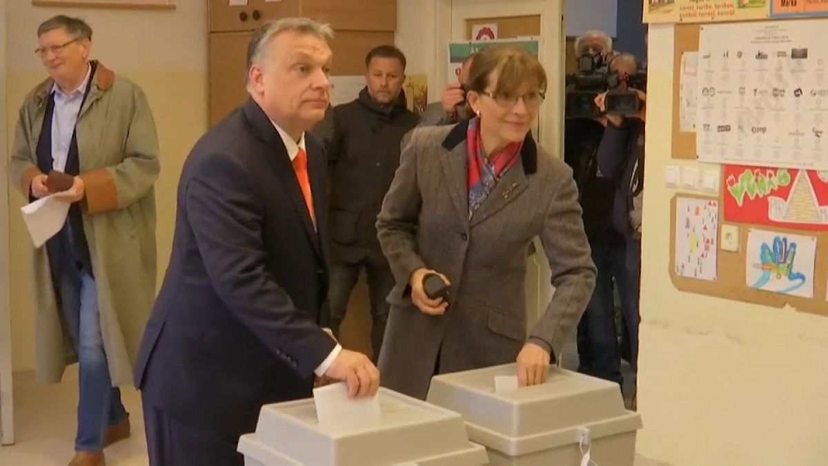 Alta participación en las elecciones de Hungría