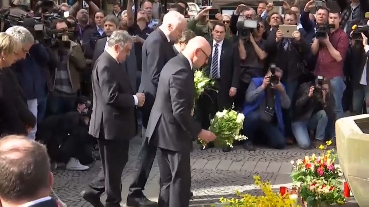 Germania: omaggio alle vittime di Münster