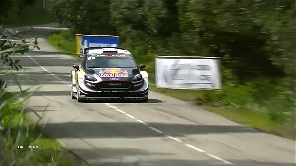 Dünya Ralli Şampiyonası: Ogier birinciliğini sağlama aldı Dünya Ralli Şampiyonası: Ogier birinciliğini sağlama aldı