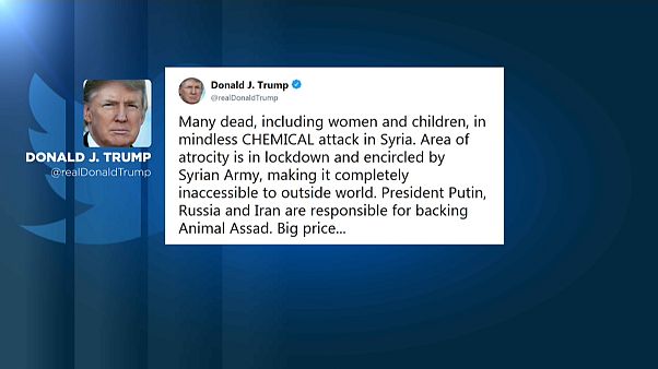 Reações ao ataque em Douma Reações ao ataque em Douma