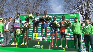 Quénia em alta na Maratona de Paris