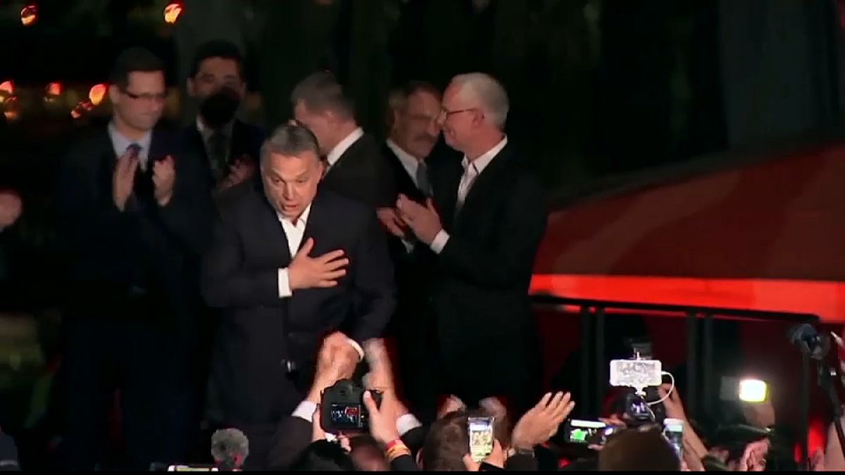 Contundente victoria de Viktor Orbán 