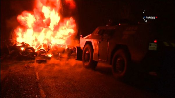 Evacuation ZAD Notre-Dame-des-Landes en France. Evacuation ZAD Notre-Dame-des-Landes en France.