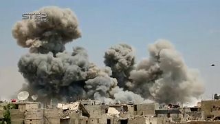 Αεροπορική επιδρομή σε βάση της Συρίας