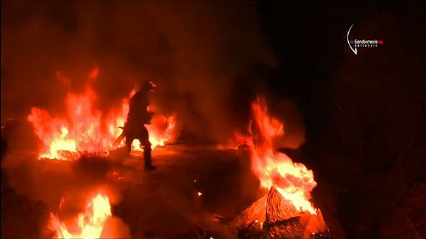 2.500 Gendarmen räumen Protestlager bei Nantes 2.500 Gendarmen räumen Protestlager bei Nantes