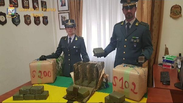 Ιταλία: Οκτώ τόνοι κάνναβης, 80 εκατομμυρίων ευρώ Ιταλία: Οκτώ τόνοι κάνναβης, 80 εκατομμυρίων ευρώ