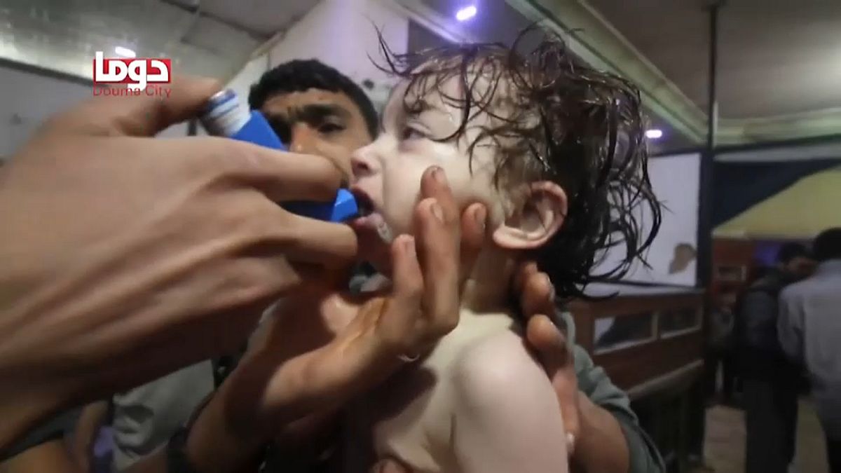 Disaster in Douma - Charity says signs of chemical attack clear on the ground