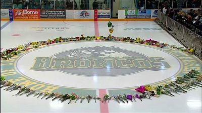 Emotional vigil held for Canada bus crash victims