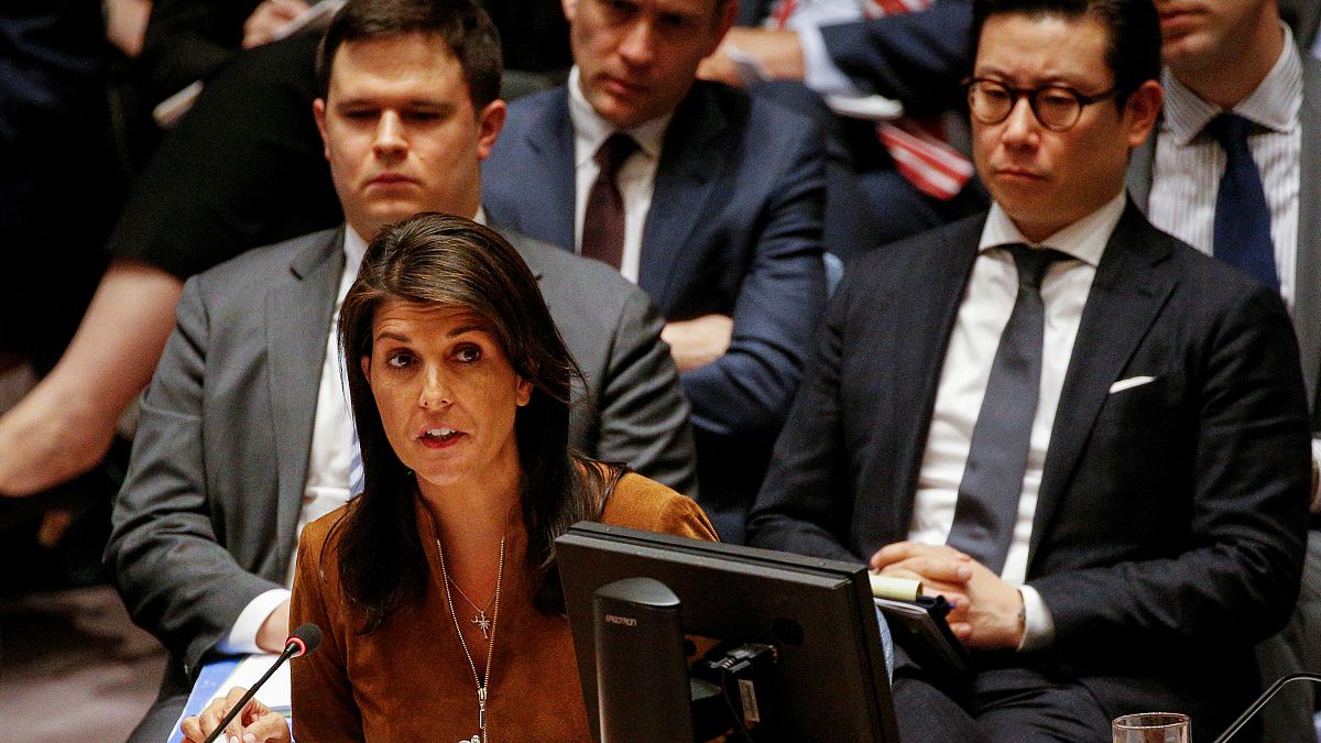 الولايات المتحدة: سنرد على هجوم دوما بغض النظر عن قرار مجلس الأمن
