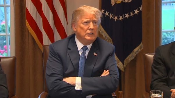 Trump zu Giftgasangriff in Syrien: alle Optionen in Betracht ziehen Trump zu Giftgasangriff in Syrien: alle Optionen in Betracht ziehen