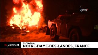 Notre-Dame-des-Landes : affrontements lors de l'opération d'expulsions