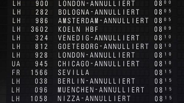 Streiks: Viele Flugausfälle in Deutschland und Frankreich Streiks: Viele Flugausfälle in Deutschland und Frankreich
