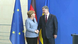 Poroschenko und Merkel wollen UN-Friedensmission für die Ost-Ukraine