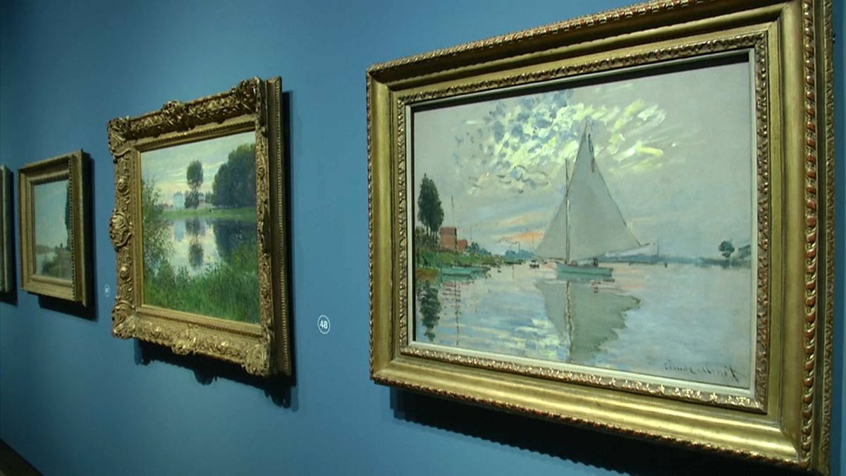 Resimde Fransız Devrimi Londra'da: "Claude Monet ve Mimari"
