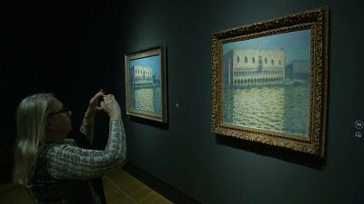 Monet's use of buildings was central to many of his compositions