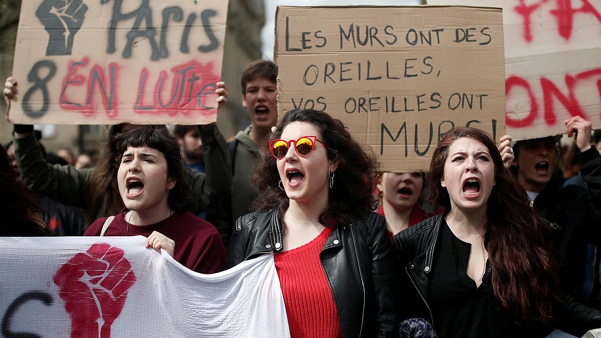 Γαλλία: Και φοιτητές στους δρόμους