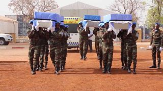В Мали простились с погибшими миротворцами