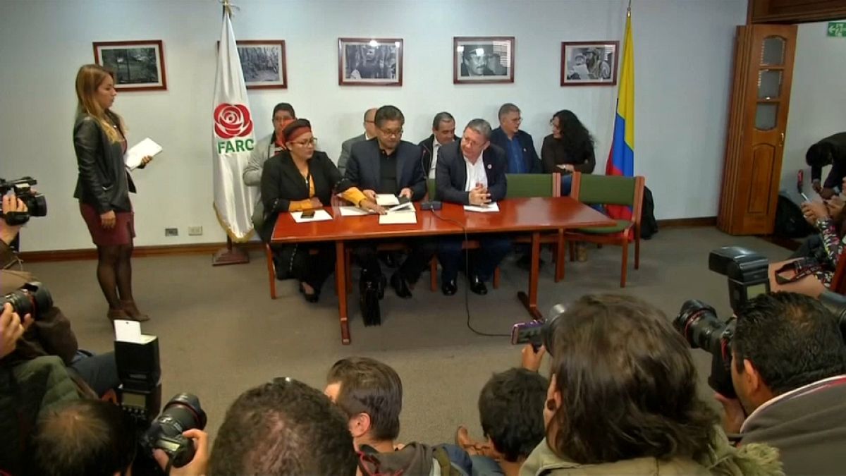 El partido FARC acusa a EE.UU. de poner en peligro la paz con la detención de Santrich