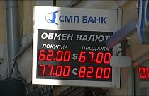 El rublo pierde el 10% de su valor en dos días