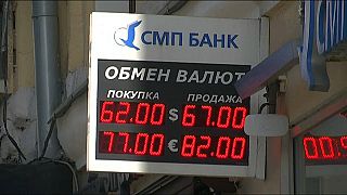 El rublo pierde el 10% de su valor en dos días