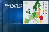 Menos mortes nas estradas da UE