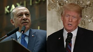 أردوغان وترامب يبحثان الأزمة السورية