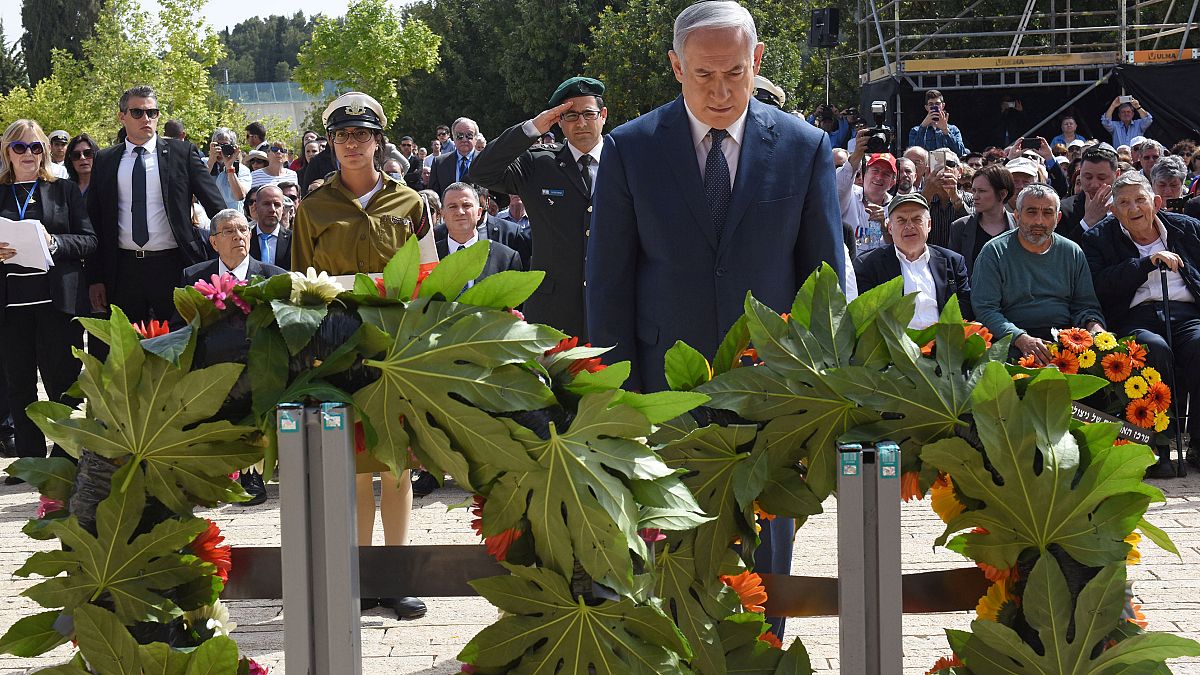 Netanjahu gedenkt der Opfer