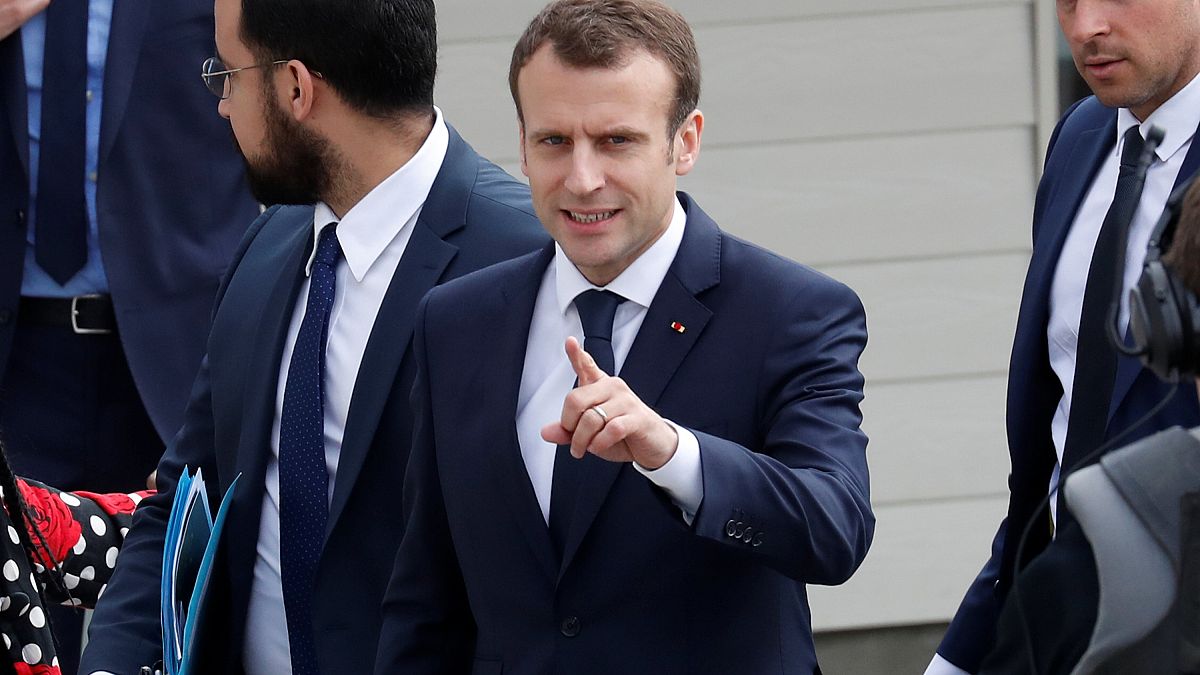 Macron a "des preuves que des armes chimiques ont été utilisées par le régime" syrien