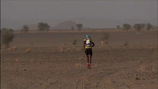 "Песчаный марафон": марокканцы впереди