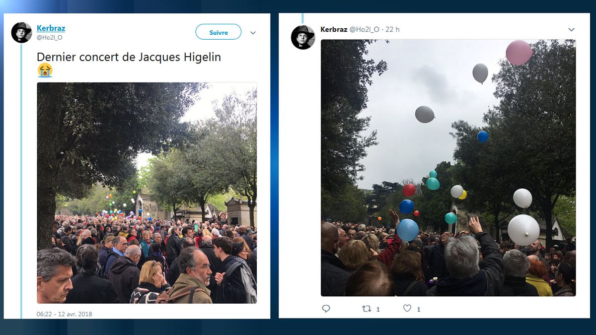 Jacques Higelin: Letztes Konzert auf dem Friedhof Père Lachaise