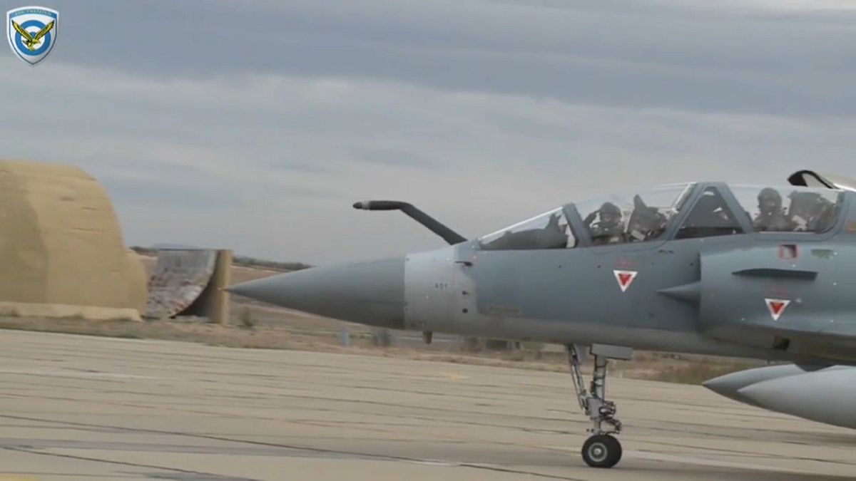 Крушение самолета ВВС Греции 