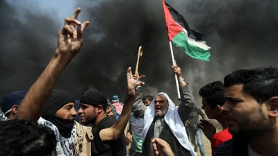 Gaza: le immagini degli scontri, centianaia di feriti