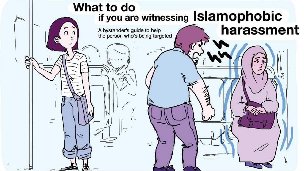 Here's what you should do if you see Islamophobia, says Parisian artist