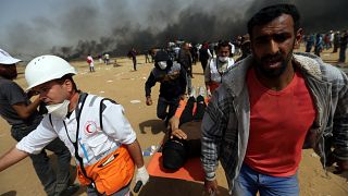 Hundreds of Palestinians have been killed or wounded in the protests