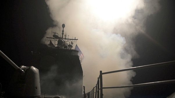 Pentagon: Suriye'de tüm hedefler başarıyla vuruldu Pentagon: Suriye'de tüm hedefler başarıyla vuruldu