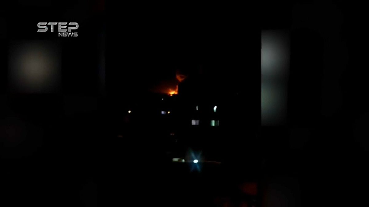 Ракетный удар по НИИ в Дамаске