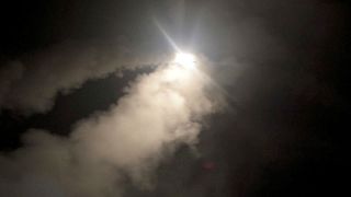 Watch: US military releases video of Tomahawk missiles being fired towards Syria