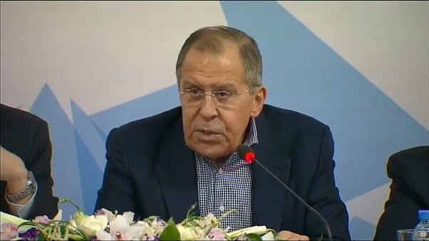 Russia says the western strikes on Syria are 'unacceptable and lawless' Russia says the western strikes on Syria are 'unacceptable and lawless'
