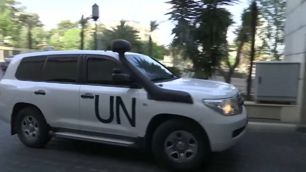 Expertos en armas químicas llegan a Siria Expertos en armas químicas llegan a Siria