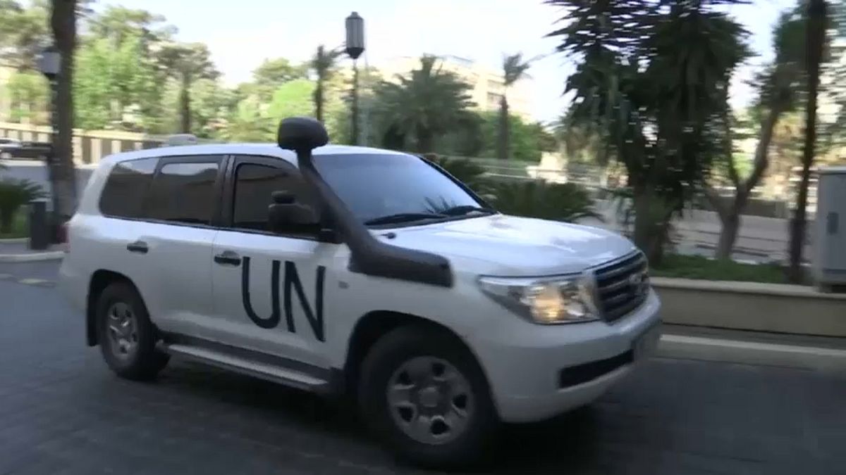 Chemiewaffenermittler in Damaskus eingetroffen