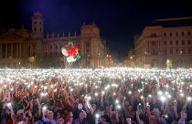 Ουγγαρία: Ογκώδης διαδήλωση κατά του Βίκτορ Όρμπαν
