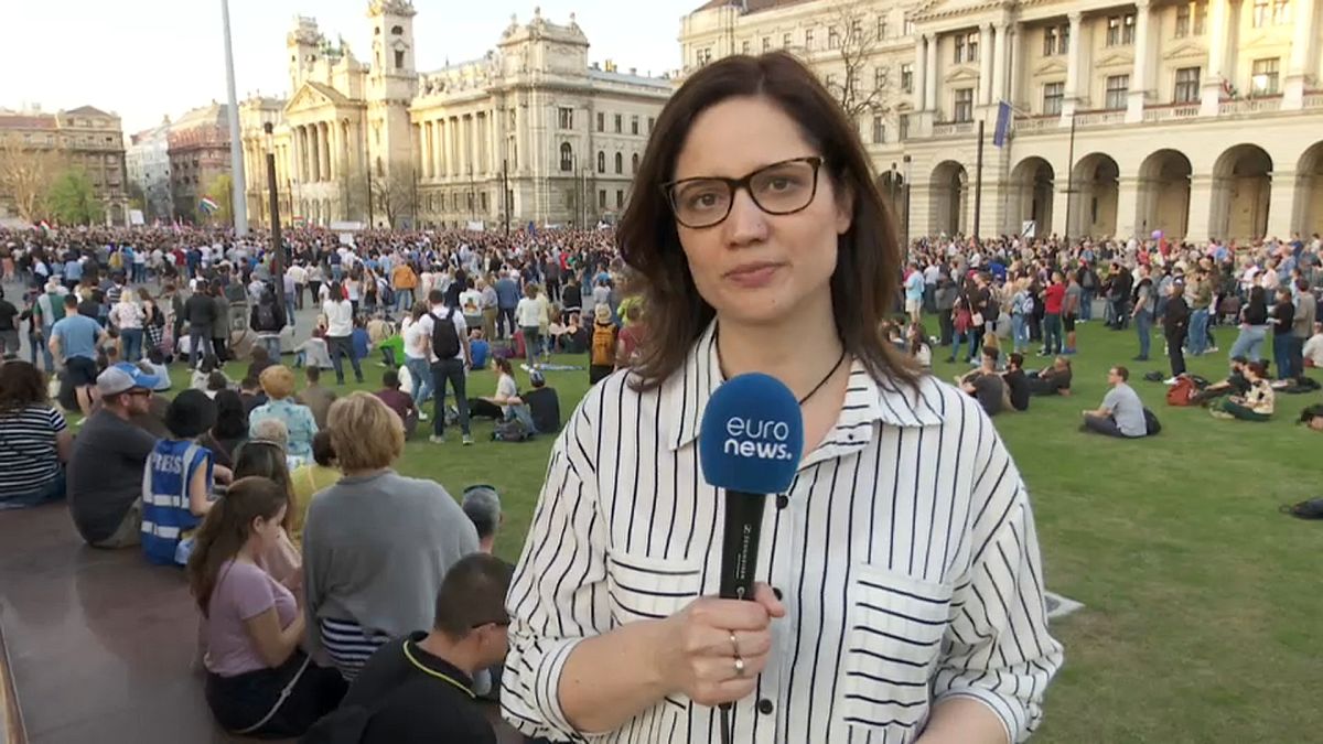 Венгрия: протесты против Орбана
