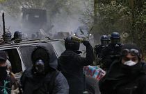 Proteste in Notre-Dame-des-Landes bei Nantes