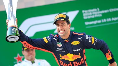 Formule 1 : victoire surprise de Ricciardo au GP de Chine