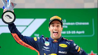 Çin Grand Prix'de zafer Daniel Ricciardo'nun