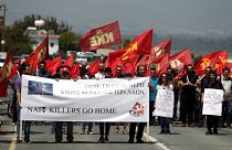 Κύπρος: Διαδηλώσεις στις ΒΒ Ακρωτηρίου