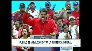 Maduro denuncia "un plan internacional" contra las elecciones