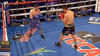 'America 1st' şortu giyen ABD'li boksör Meksikalı rakibine yenildi