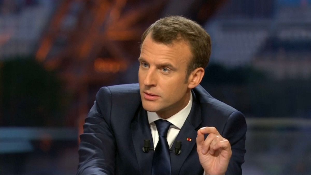 Macron considera "legítima" la intervención en Siria